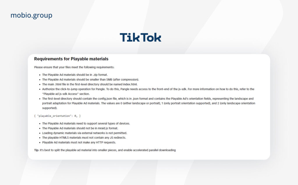 Requirements on TikTok